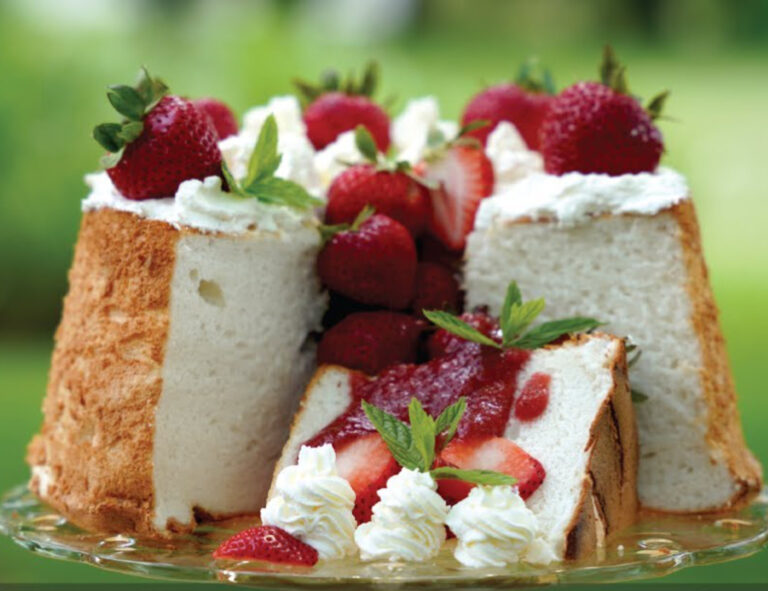 Easy Angel Food Cake Recipe No Folding Flour Required 5152