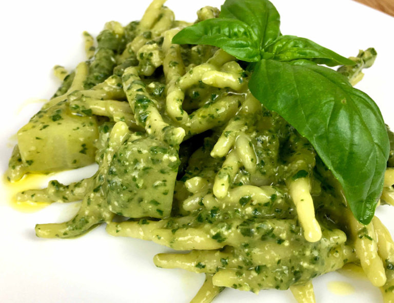 Basil Pesto Pasta Recipe Traditional Italian Recipe