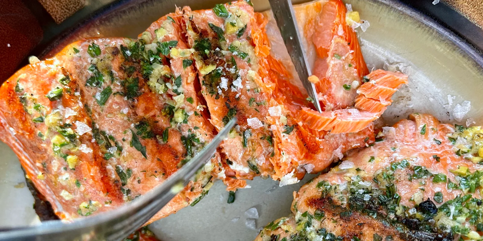 Zesty Herbed Salmon Recipe | Lemon, Garlic, Thyme and Chives!